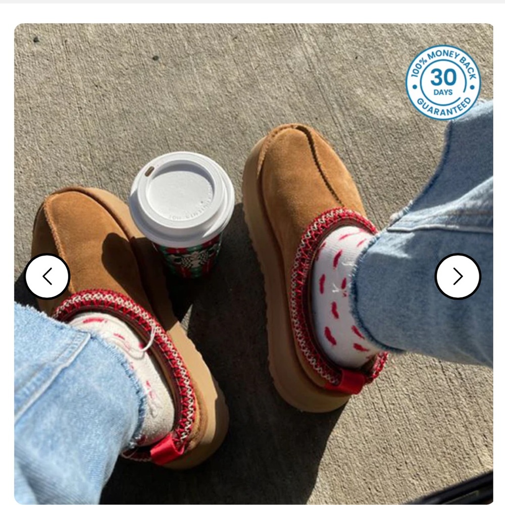 Tonegeove Ugg Tazz platform dupe